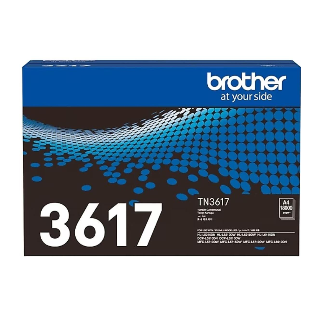 Brother TN-3617 High Capacity Toner Cartridge 18000 pages for HL-L5210 HL-L6210