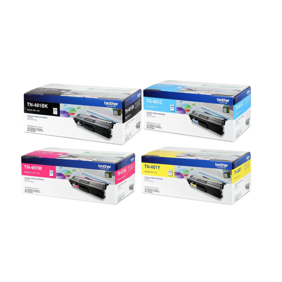 Brother TN461 Original Toner Cartridge 4 Color Set