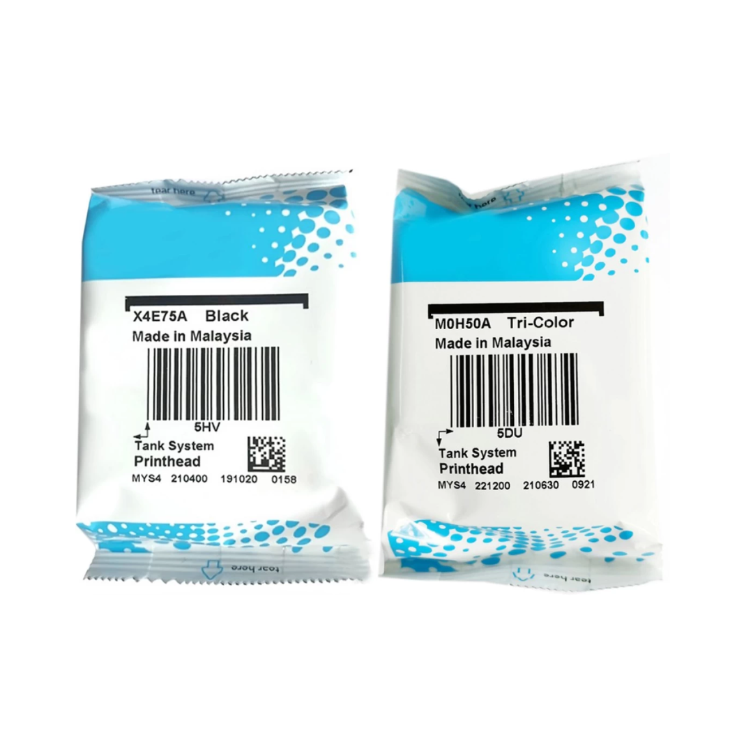 X4E75A and MOH50A Printhead set for HP Smart Tank 500 510 515 530 519 610 615