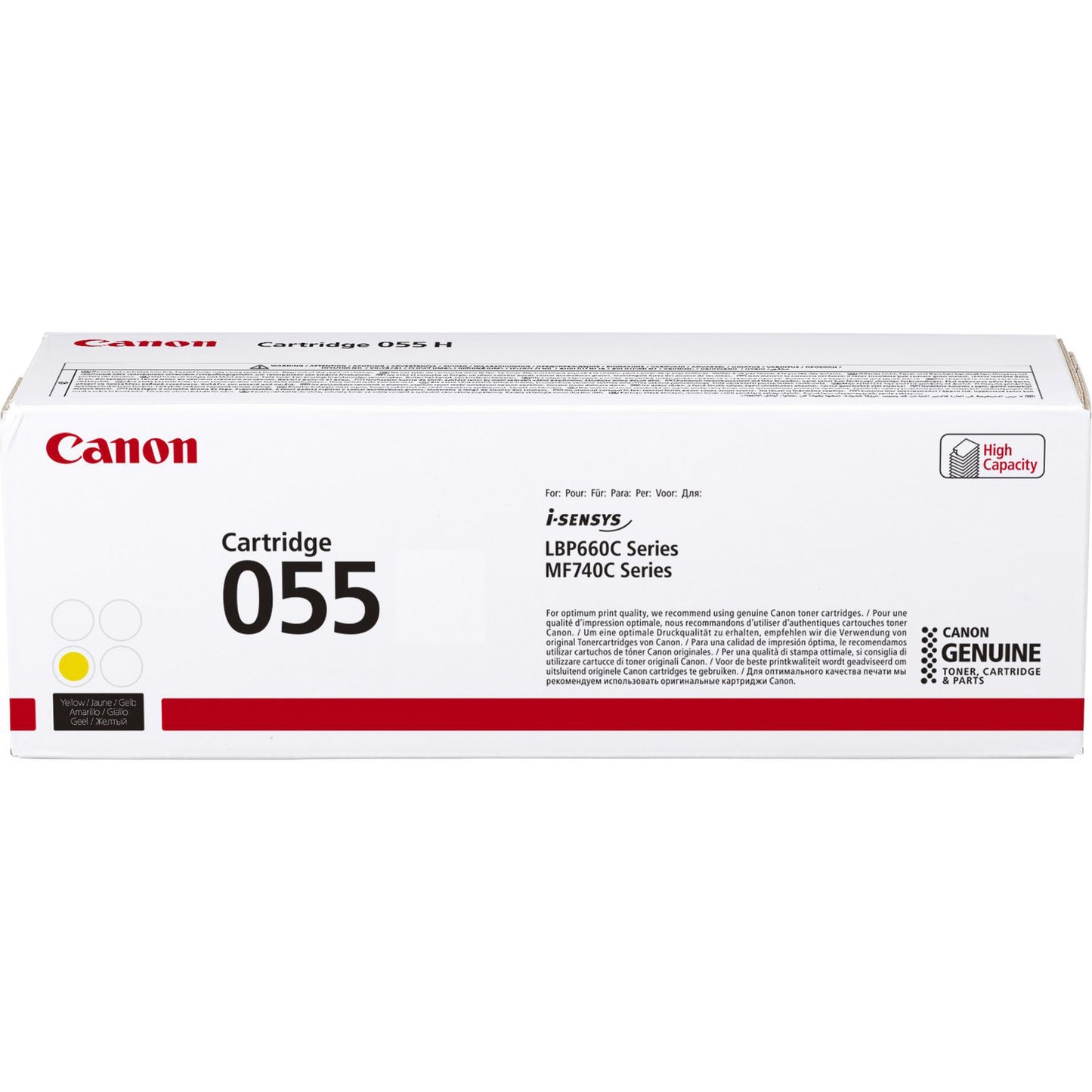 CANON 055 Yellow TONER FOR i-SENSYS MF742Cdw