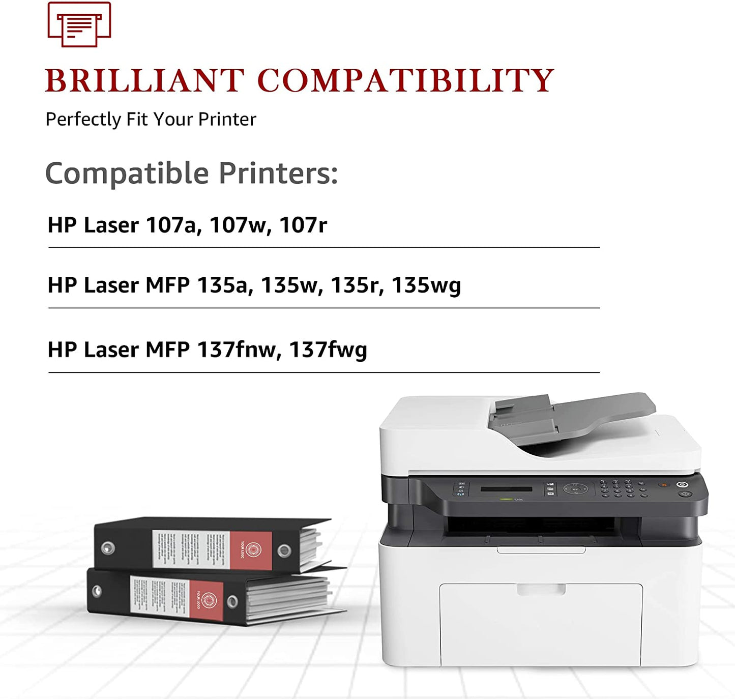 GP 106A Remanufactured Toner Cartridge - for HP Laser 107w MFP135w MFP137fnw