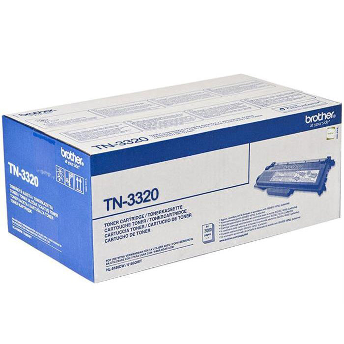 Brother TN-3320 Toner Cartridge for HL-5440D, HL-5450DN, MFC-8510DN, MFC-8910DW