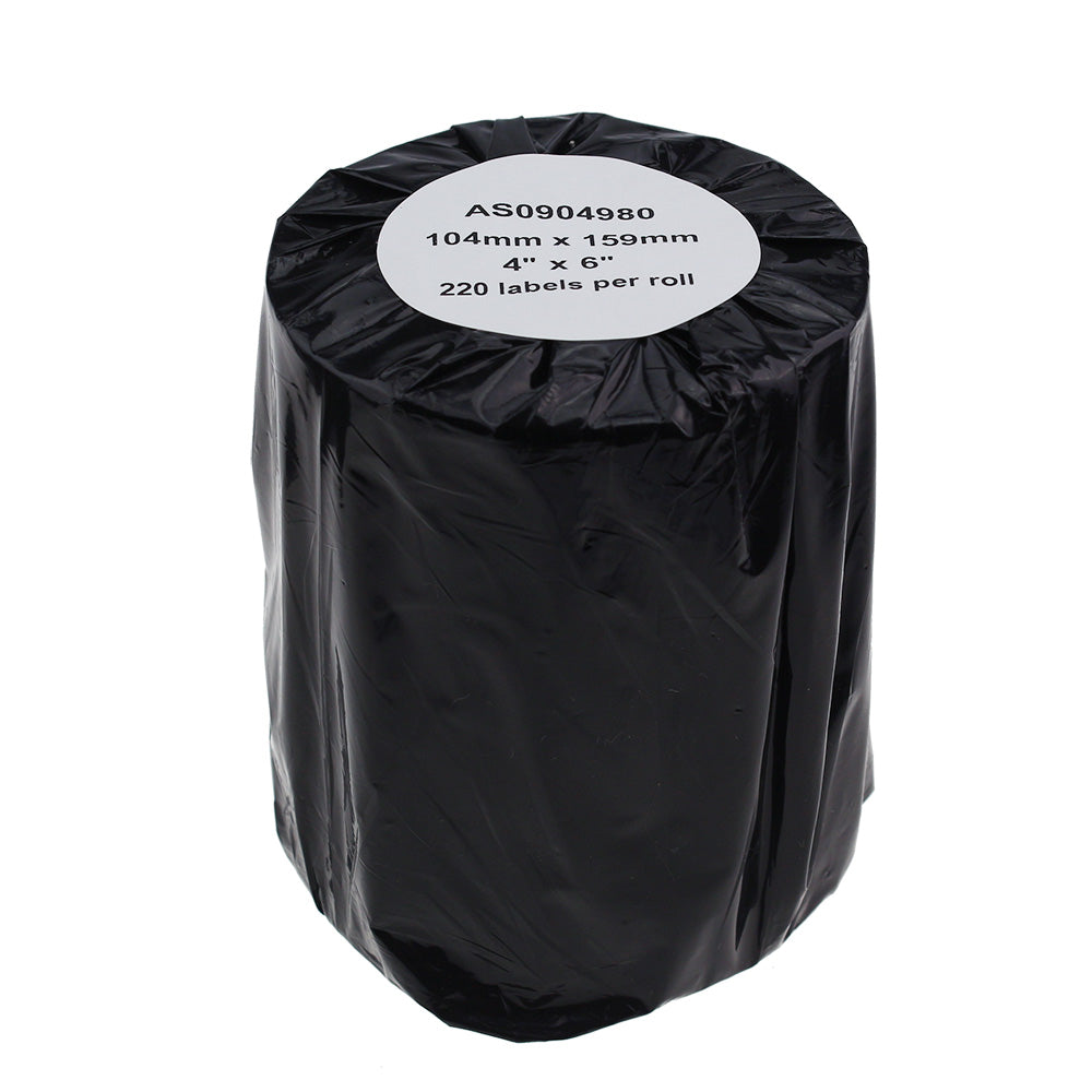 SKY S0904980 104 mm x 159 mm (4' x 6') 220 labels per roll Extra Large Shipping Labels for Dymo Label Writer 4XL & 5XL