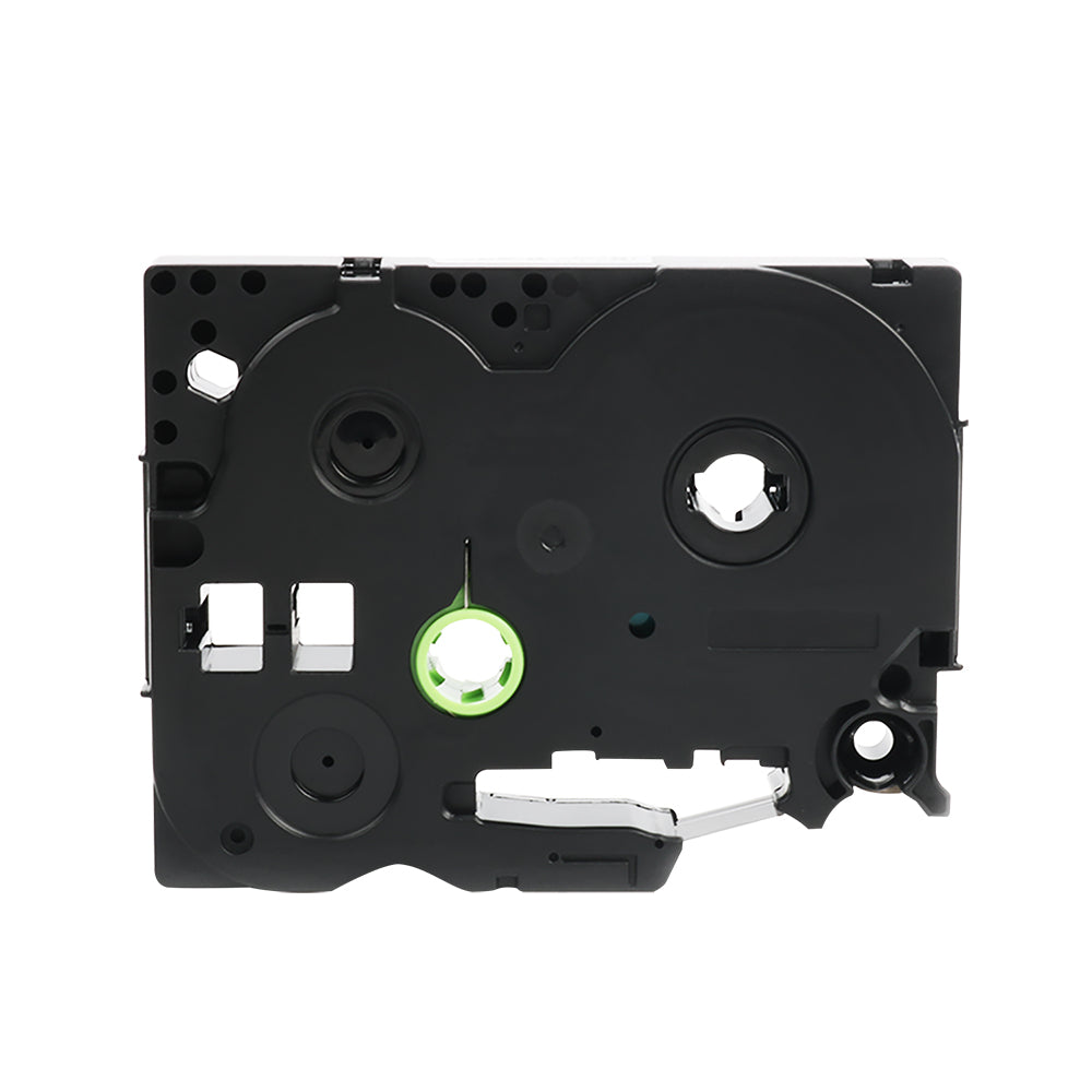 SKY Black on White 11.7mm Heat-Shrink Tube Label Tape