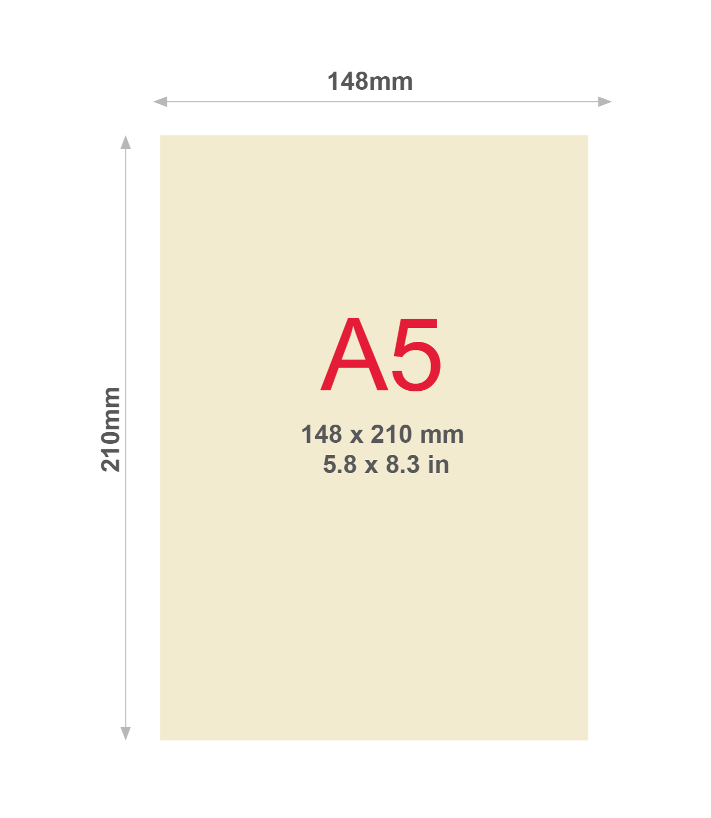 Double A Premium Quality A5 Paper 80 gsm