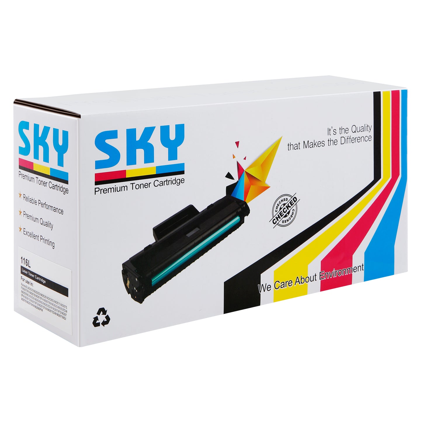 SKY 116 -L High Capacity Toner Cartridge -MLT-D116L for Samsung Xpress SL-M2675 M2676 M2875 M2876 M2885FW SL-M2625