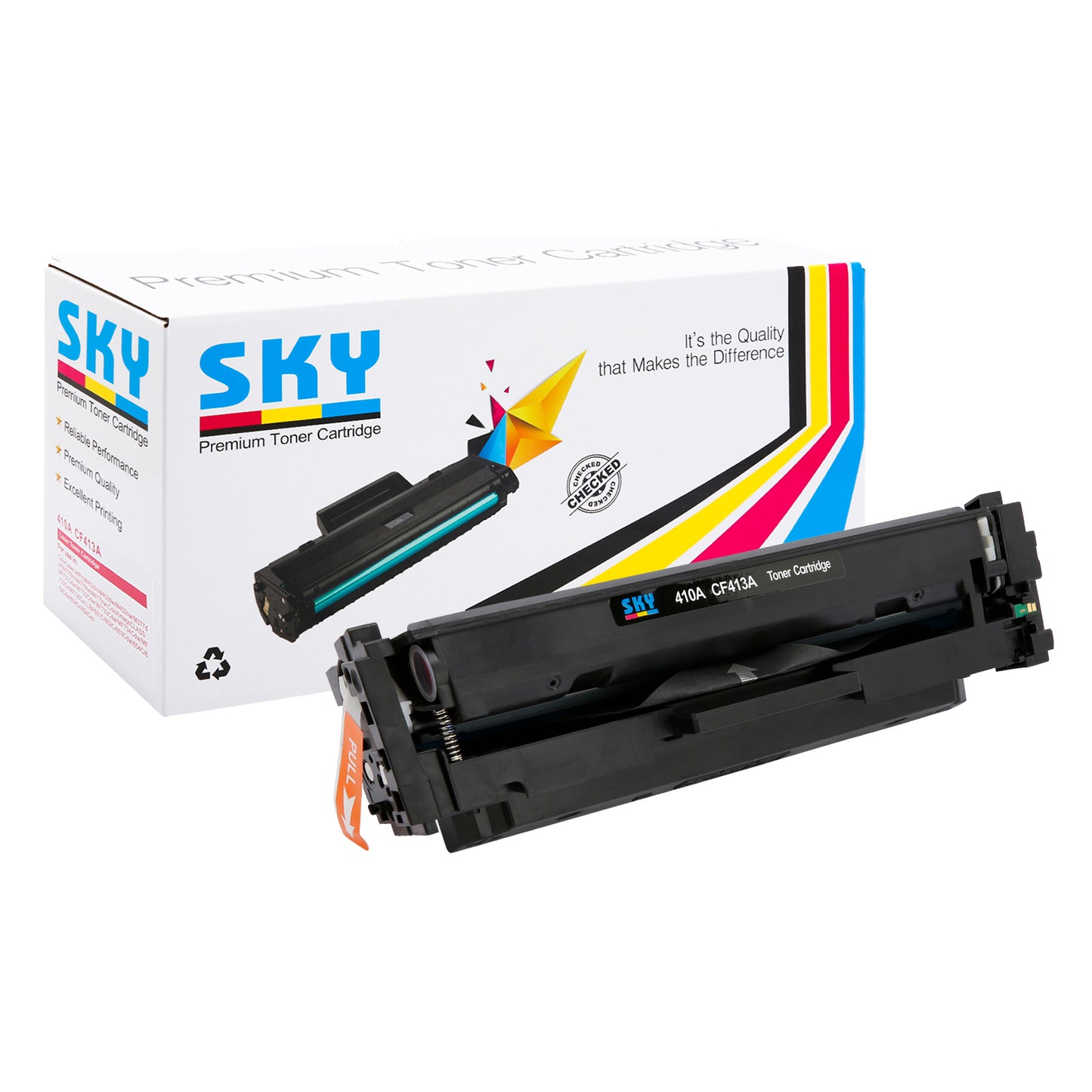 SKY 410A 4-color Compatible Toner Cartridge set for HP Colour LaserJet Pro M452 M477 and M377