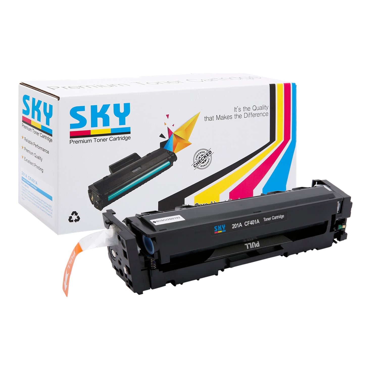 SKY 201A cyan CF400A Black Toner Cartridge