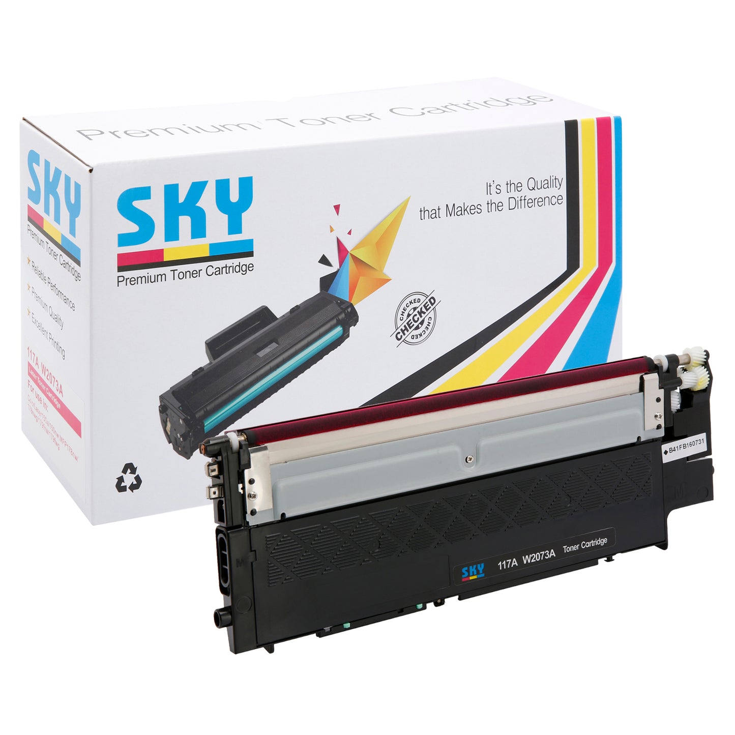 SKY 117A Magenta Compatible Toner Cartridges for HP Colour Laser 150 MFP178 MFP179