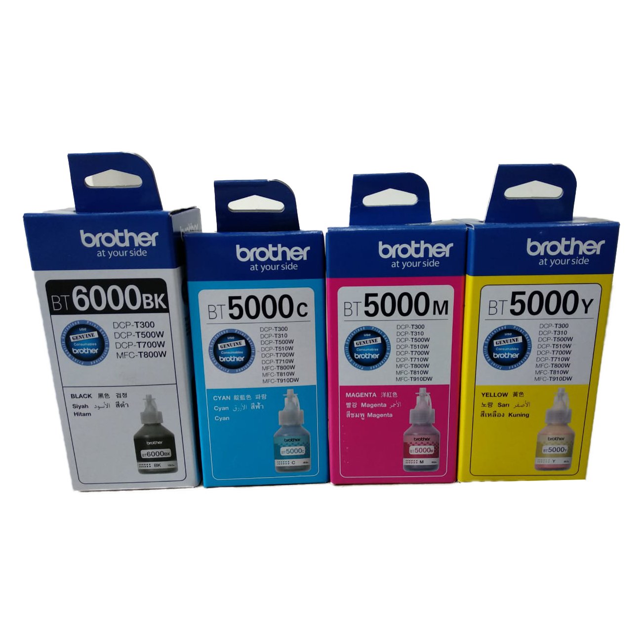 Brother Ink Bottles for DCP-T300, T500W, T700W & MFC-T800W Ink Tank Printers