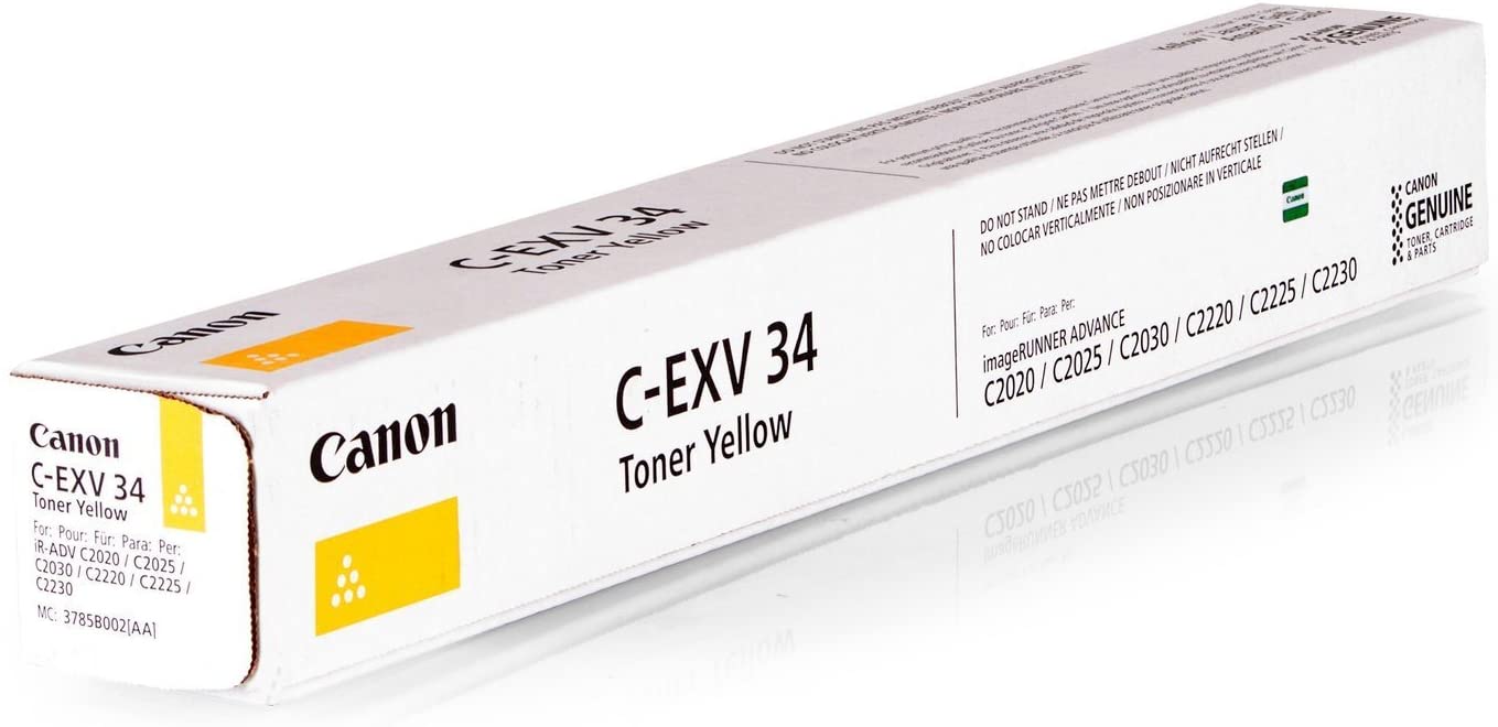 Canon CEXV34 Color Toner Cartridge for Canon IR Adv C2020 C2025 C2030 C2220 C2225 C2230