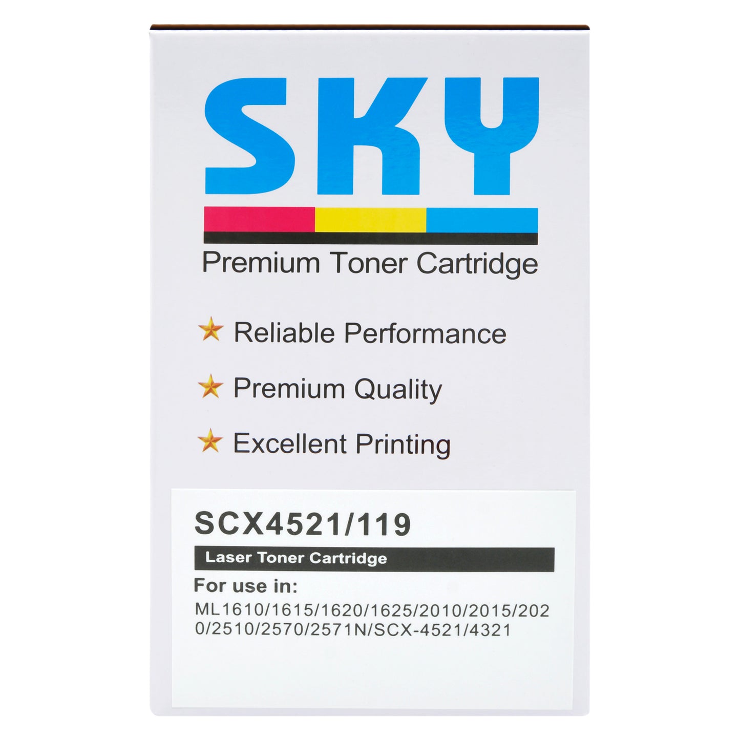 SKY SCX-4521 / 119 Compatible Toner Cartridge For Samsung ML-2010 ML-1610 ML-1615 and SCX-4521