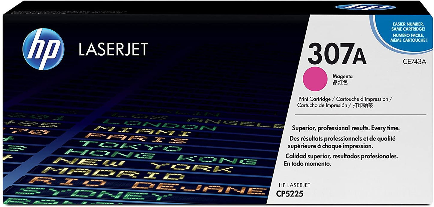 HP 307A Toner Cartridge for HP Color Laserjet CP5225 CP5225dn CP5225n