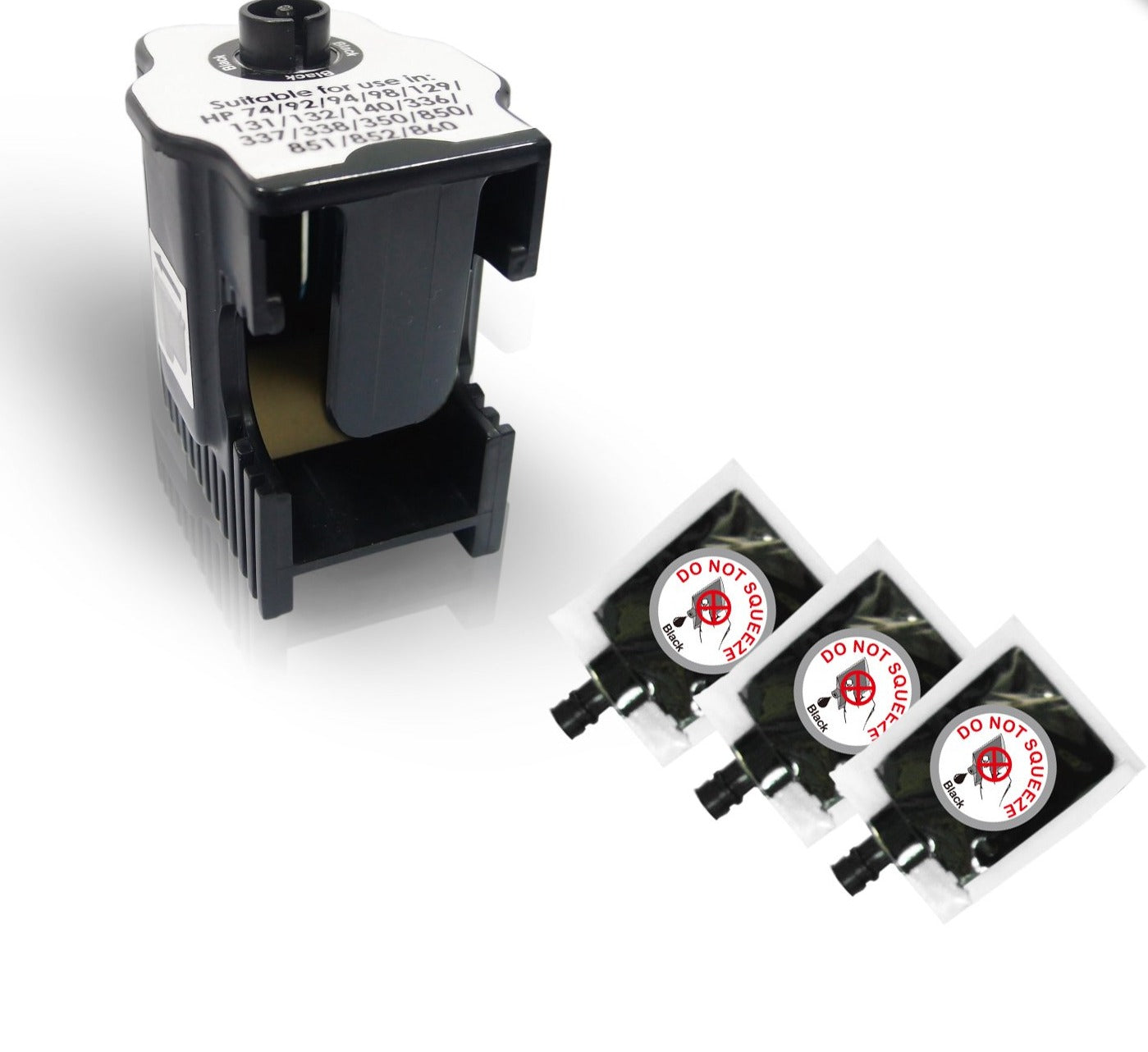 Ink Refill Kit for Refilling Ink Cartridges Black