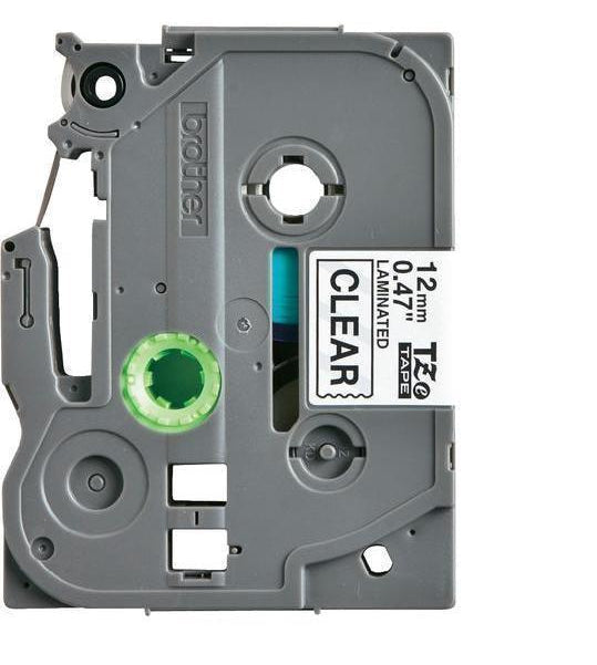 Brother TZe-131 12mm Black on Clear