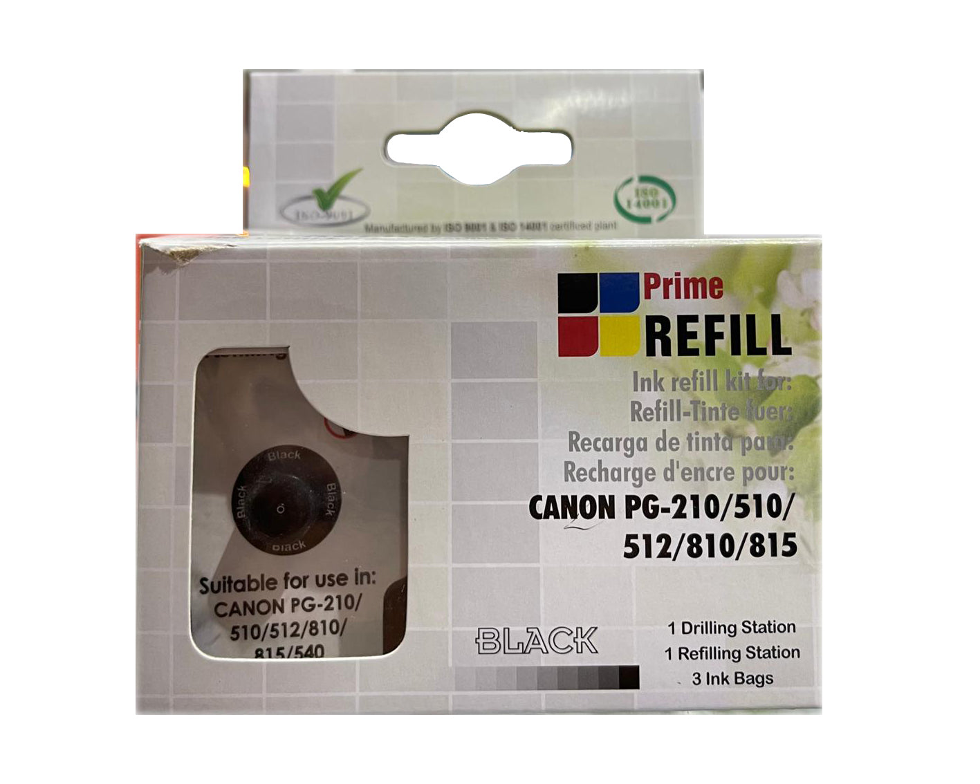 Refill Kit for Refilling Canon 510 and 440 Black Ink Cartridge