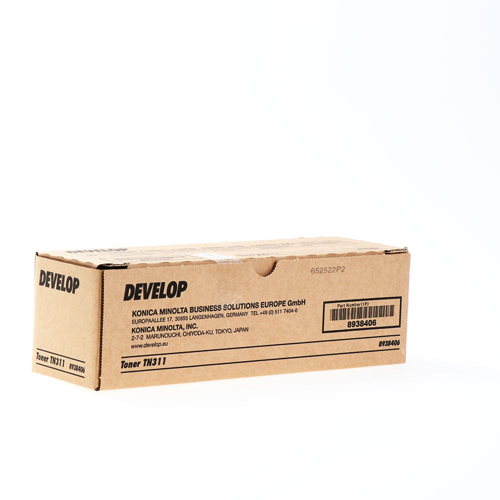 Develop TN 311 Black Toner Cartridge for Develop Ineo 350 and 362