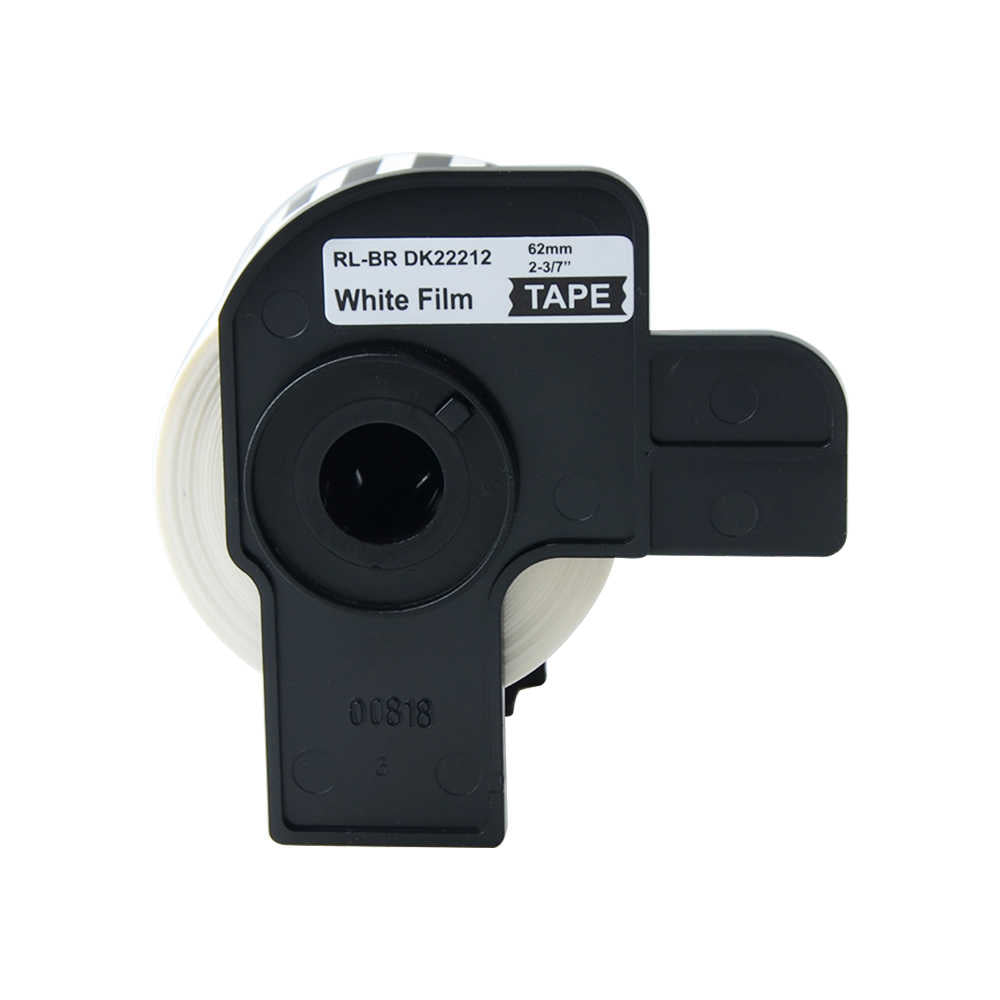 SKY DK-22212 Continuous white Film Label Tape 62mm x 15.24m for Brother QL Series Label Printers