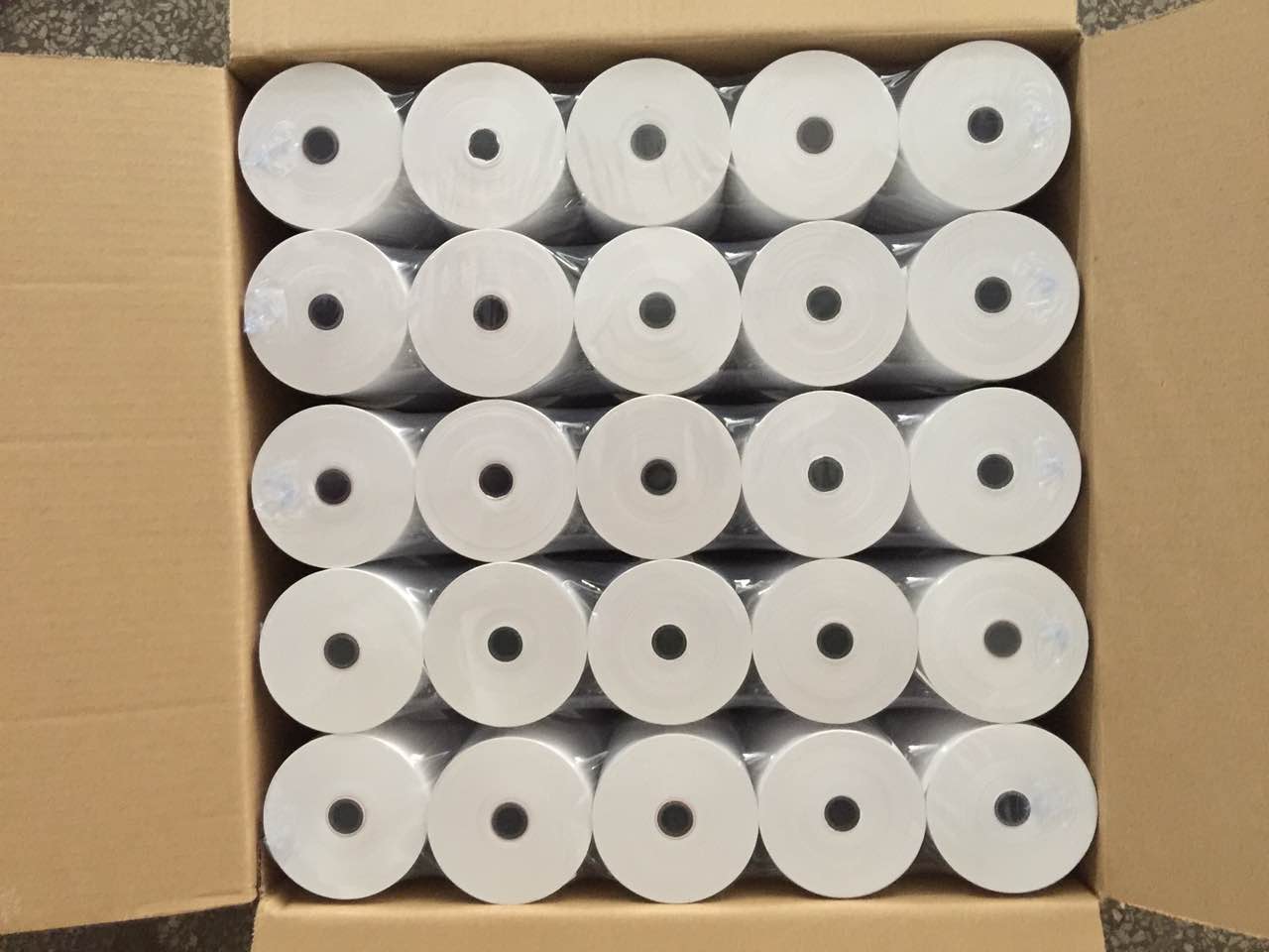 50 rolls Thermal Roll for POS Printers 80mm x 80 meters with 1/2" core