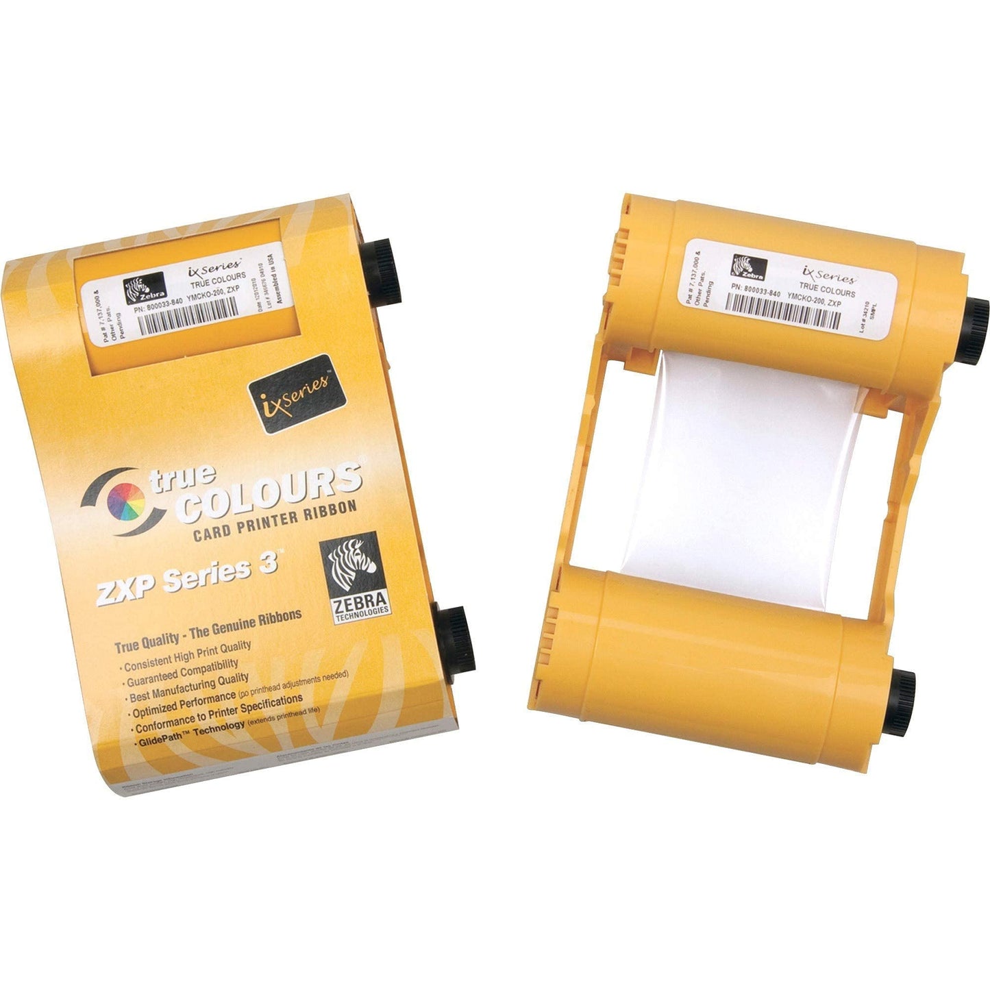 Zebra 8000-33-840 Color Ribbon YMCKO 200 Images