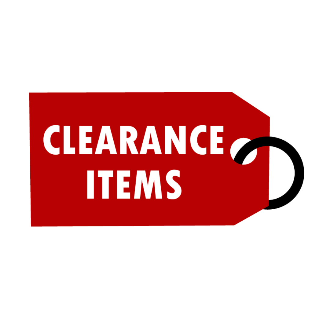 Clearance Items - Limited Stock