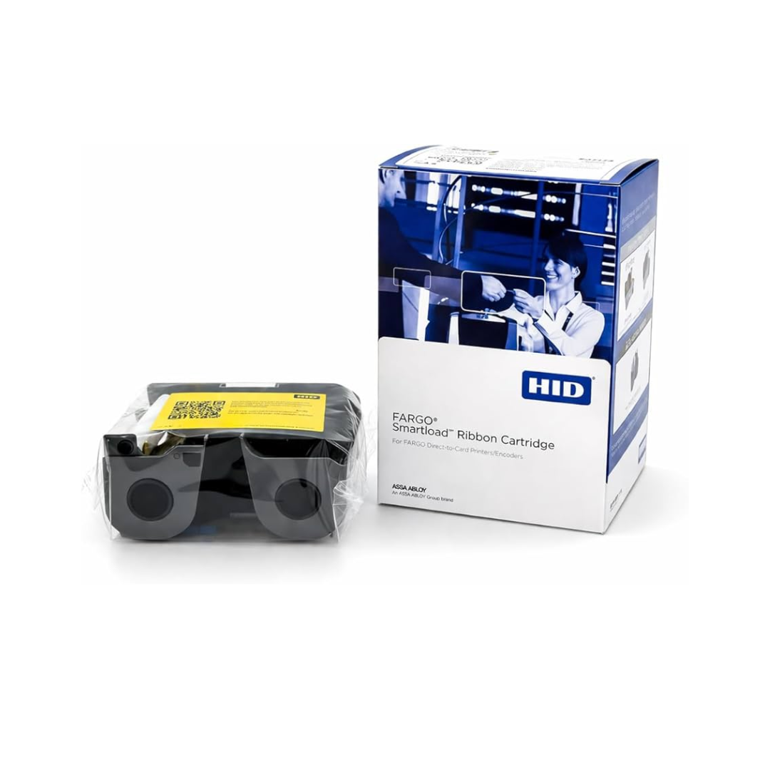 Fargo YMCKO Ribbon – 300 Prints  For DTC1250e Fargo printers