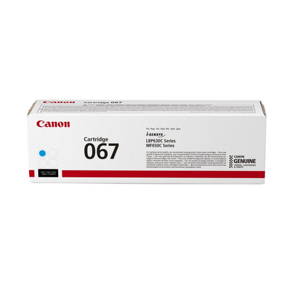 Canon  067  Cyan Toner Cartridge  for Canon LBP631 , LBP633 , MF651 , MF655 , MF657 Printers