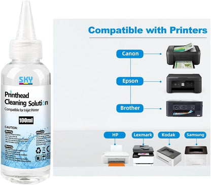 500ML Universal Printhead Cleaning Solution for Inkjet Printers