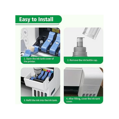 SKY 4-Color 103 Compatible refill ink suitable for EcoTank L1110 L3100 L3101 L3110 L3111 L3150 L3151 L3160 L5190