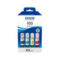 EPSON EcoTank 103 Multipack Refill Ink  for Epson  L1110 L3100 L3110 L3150 L5190