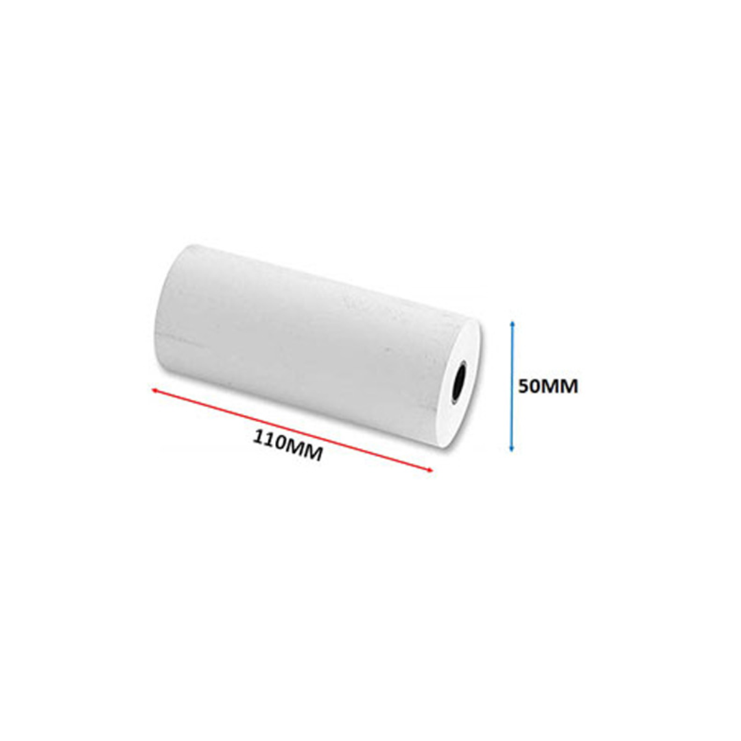 6 rolls of 110mm X 50mm Thermal Paper Rolls for Mobile POS machines