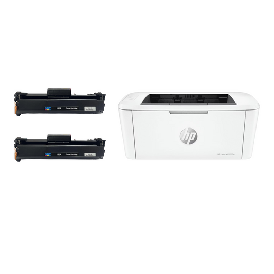 HP LaserJet M111w Black & White  Printer,   20 ppm,  USB / WiFi with 2 Extra SKY Toners