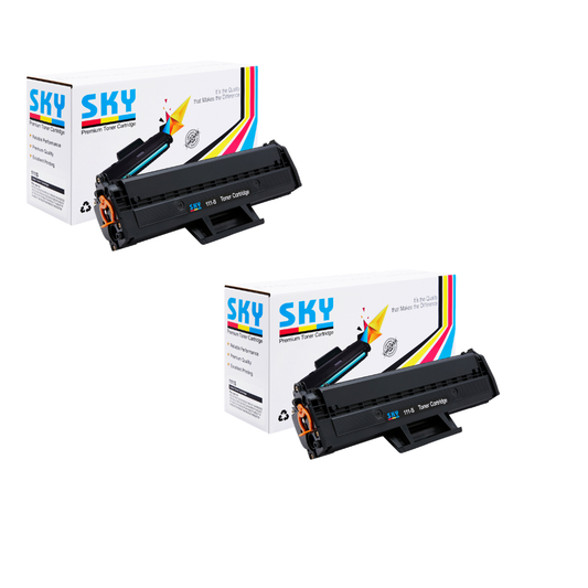 SKY  2PCS 111 Compatible Toner Cartridge MLT-D111S for Samsung Xpress M2020 and M2070