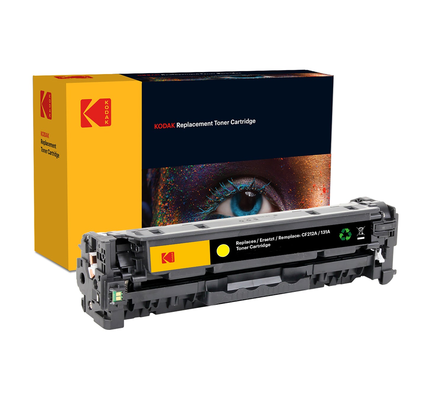 KODAK 131A Replacement Toner Cartridge for HP Colour LaserJet Pro 200 Color  M251 , M276