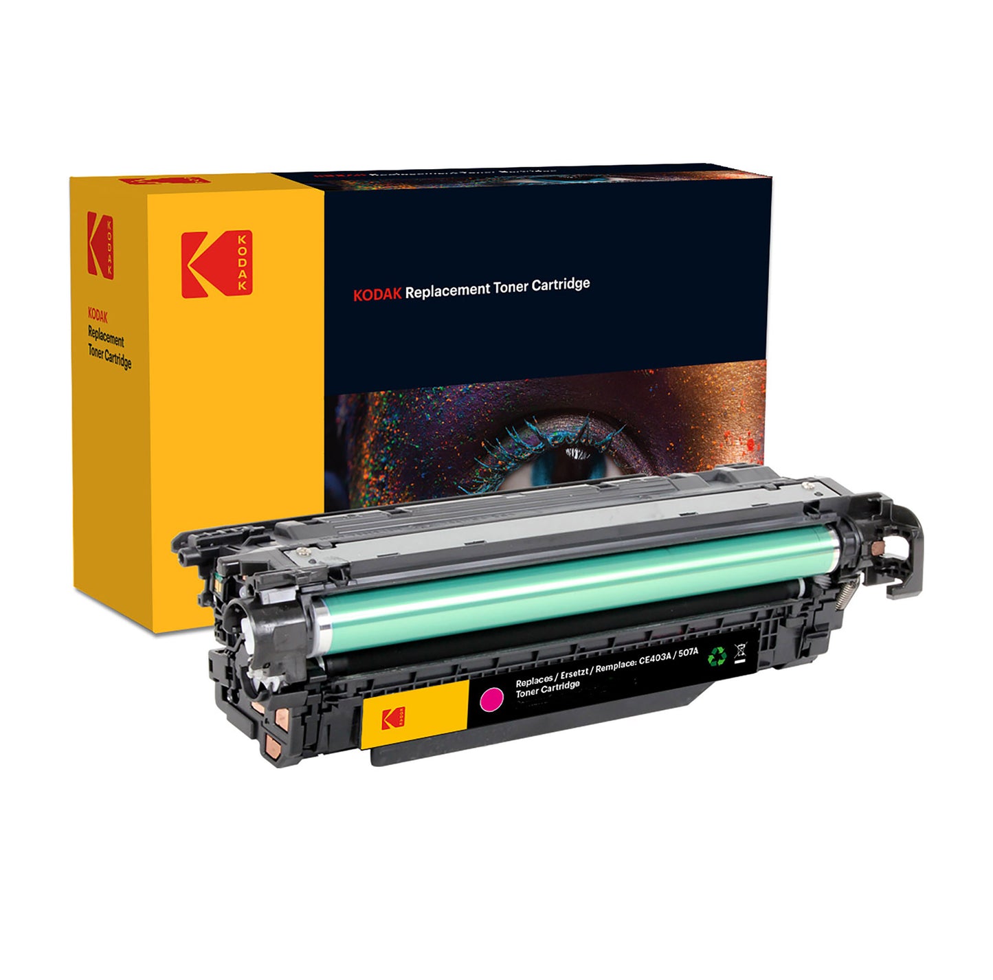 Kodak  507A   Replacement Toner Cartridge for  HP Laserjet Enterprise M551, 500 MFP M575