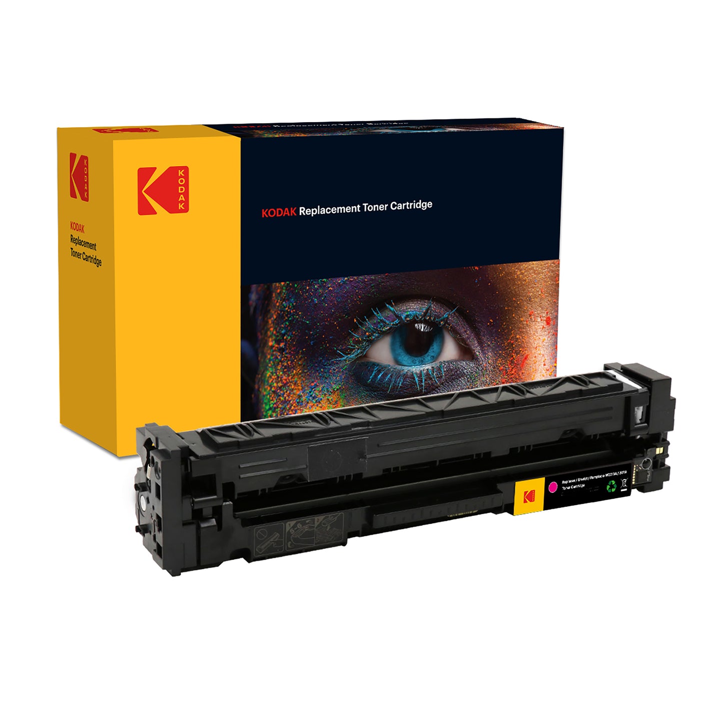 Kodak 207A Replacement Toner Cartridge for HP Color LaserJet Pro  M255, MFP M282 and MPF M283