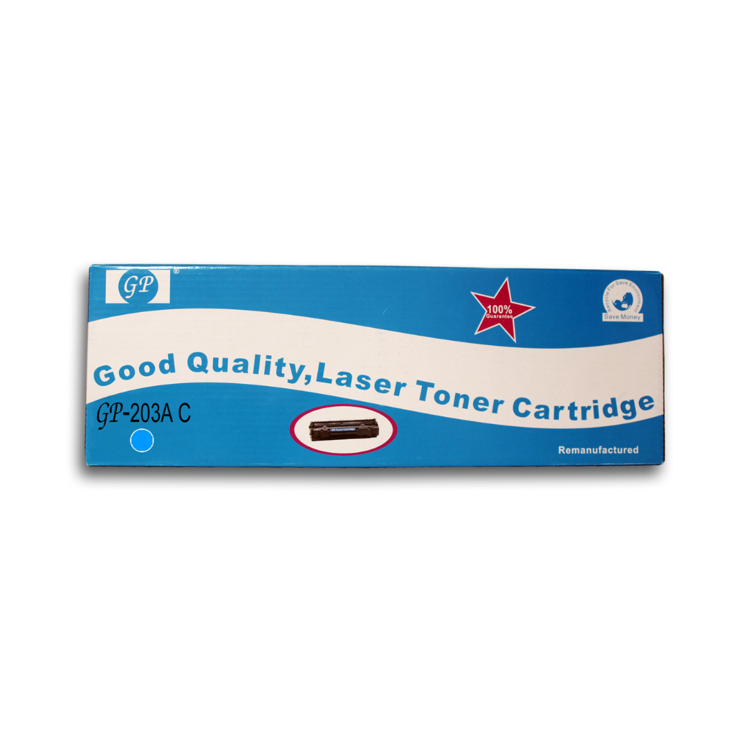 GP 203A Remanufactured Toner Cartridges for HP Colour LaserJet Pro M254, MFP M280 and M281