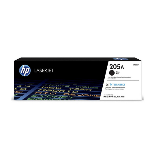 HP 205A Toner Cartridges for HP Colour LaserJet Pro M180, M181 and M154