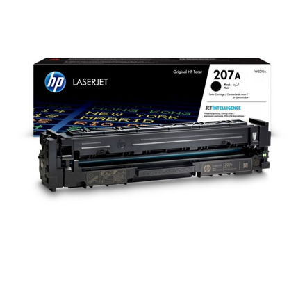 HP 207A Black Toner cartridge for  HP Color LaserJet Pro M255, MFP M282, and MFP M283 printers