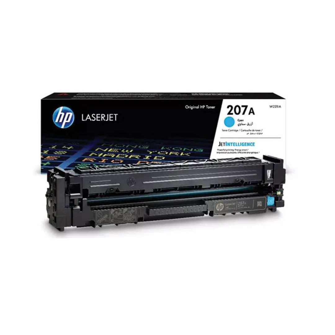 HP 207A Cyan Toner cartridge for  HP Color LaserJet Pro M255, MFP M282, and MFP M283 printers