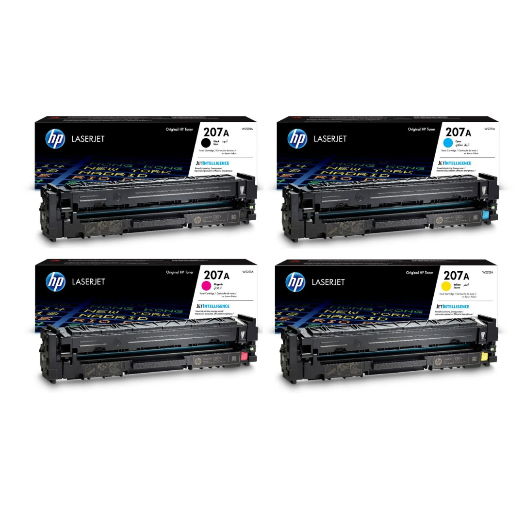 HP 207A Toner Cartridges for HP Colour LaserJet Pro  M255, MFP M282 and MPF M283