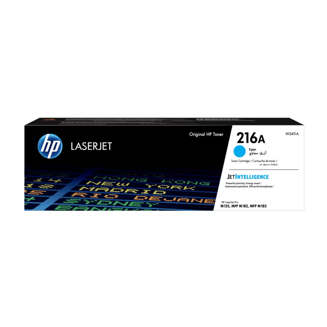 HP 216A Cyan Toner Cartridge for HP Color LaserJet Pro MFP M182 & M183, Dubai, UAE