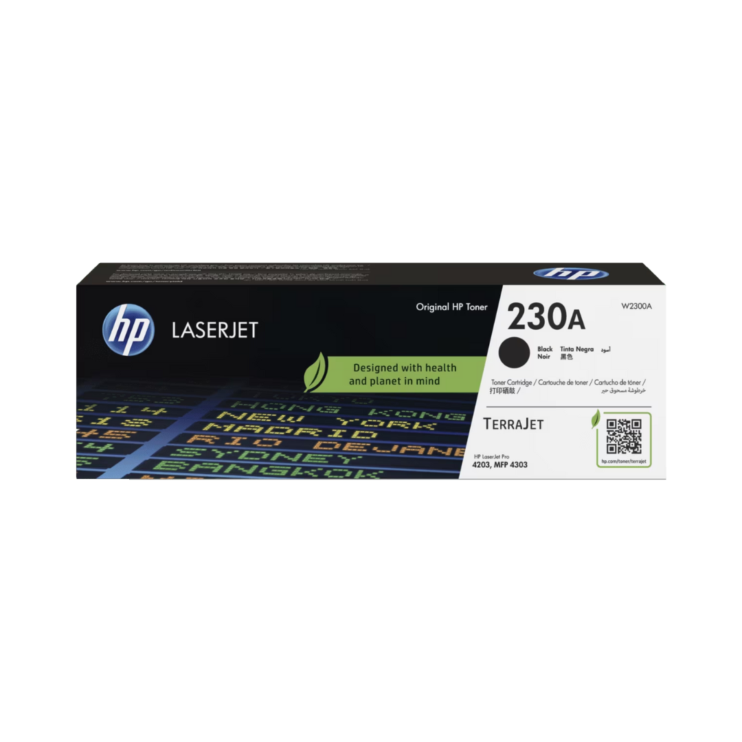 HP  230A Toner Cartridge set for HP Laserjet Pro 4203 and MFP 4303