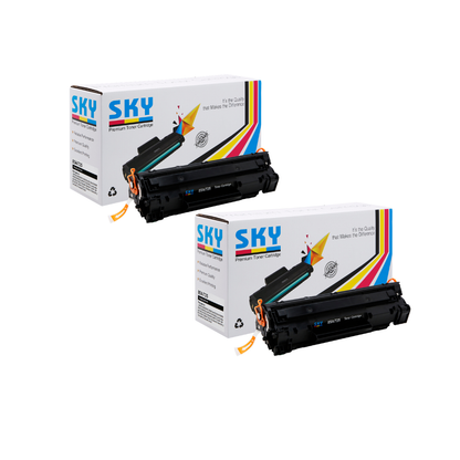 2 pcs SKY 725 Compatible Toner Cartridge