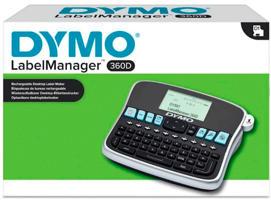 Dymo Portable Label Maker Labeller LM 360D English