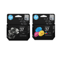 HP 37  Black & Color ink set for HP DeskJet Ink Advantage Ultra 5127  5827 All-in-One Printers