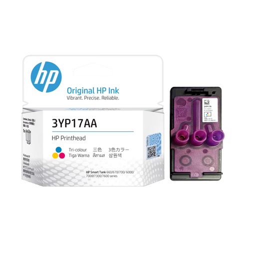 HP 3YP17A Tricolor Printhead for HP  Smart Tank 720 750 790