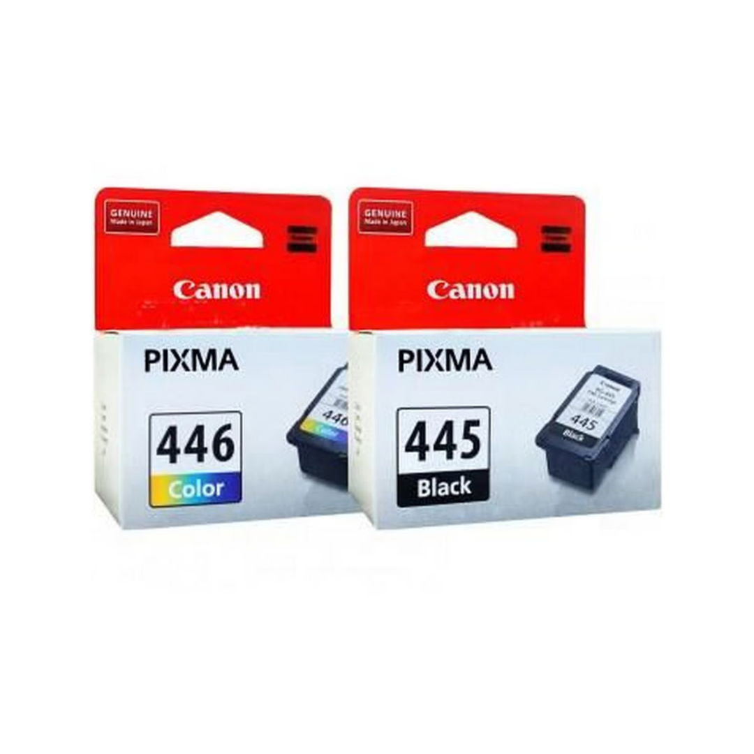 Canon 445  and 446 Ink Cartridge for  Canon PIXMA MG2540 and TS3140