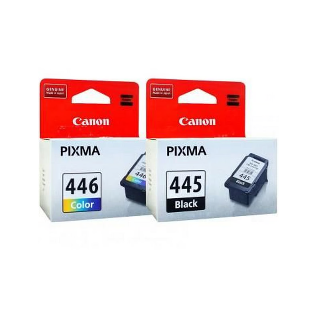 Canon PG-445 Black & CL-446 Colour Ink Cartridge for PIXMA MG2540 TS3140, buy in Dubai and across the UAE