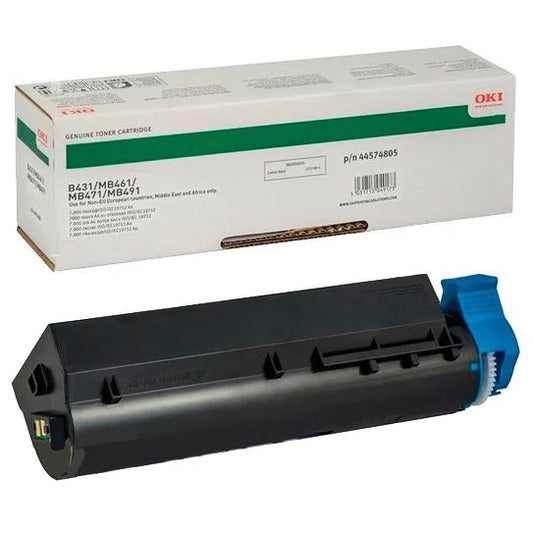 OKI B431 High Capacity Black Toner Cartridge  7k pages 44574805